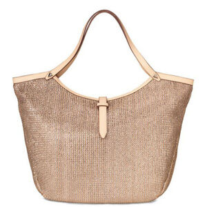 Stella & Dot Rivera Metallic Fade Straw Raffia